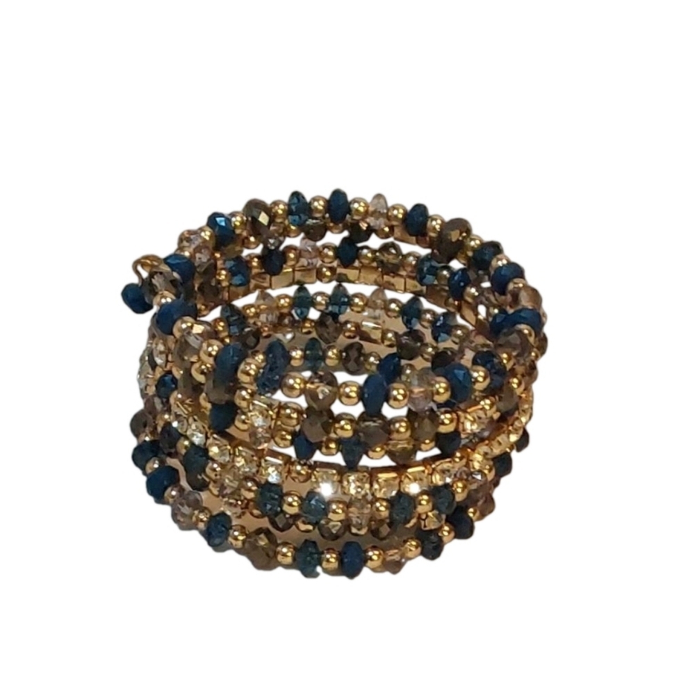 Stackable Spiral Diamond Bracelet - image 4